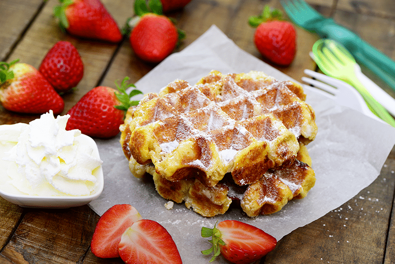 Omama's Belgian Waffles - Kitchen Coup